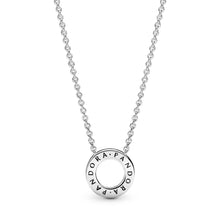 Load image into Gallery viewer, Pandora Logo Pavé Circle Collier Necklace