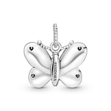 Load image into Gallery viewer, Pavé Butterfly Pendant