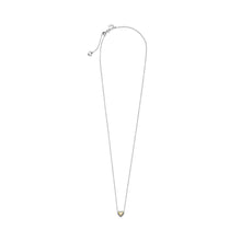 Load image into Gallery viewer, Domed Golden Heart Collier Necklace