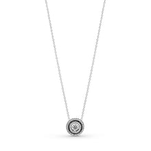 Load image into Gallery viewer, Sparkling Double Halo Collier Necklace