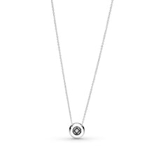 Load image into Gallery viewer, Sparkling Double Halo Collier Necklace