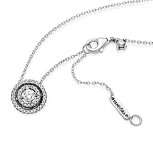 Load image into Gallery viewer, Sparkling Double Halo Collier Necklace