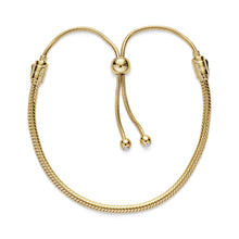 Load image into Gallery viewer, Pandora Moments Snake Chain Slider Bracelet