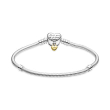 Load image into Gallery viewer, Disney Princess Pandora Moments Heart Snake Chain Bracelet