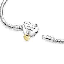 Load image into Gallery viewer, Disney Princess Pandora Moments Heart Snake Chain Bracelet