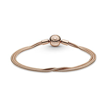 Load image into Gallery viewer, Pandora Moments Multi Snake Chain Bracelet