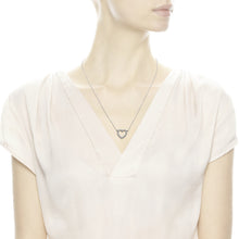 Load image into Gallery viewer, Sparkling Open Heart Necklace