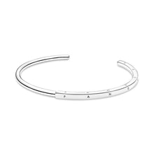 Load image into Gallery viewer, Pandora Signature I-D (Open) bangle