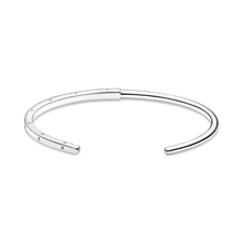Load image into Gallery viewer, Pandora Signature I-D (Open) bangle