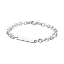 Load image into Gallery viewer, Engravable Bar Link Bracelet