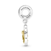 Load image into Gallery viewer, Harry Potter, Hedwig Spinning Dangle Charm