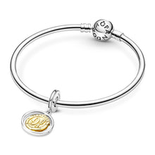 Load image into Gallery viewer, Harry Potter, Hedwig Spinning Dangle Charm