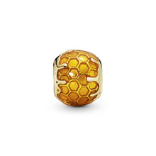 Load image into Gallery viewer, Dripping Honey Honeycomb Charm