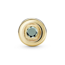 Load image into Gallery viewer, Green Circle Clip Charm