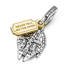 Load image into Gallery viewer, Star Wars Millennium Falcon Dangle Charm