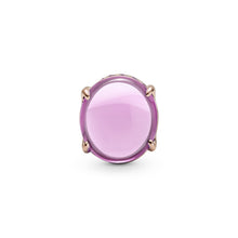 Load image into Gallery viewer, Pink Oval Cabochon Charm