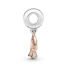 Load image into Gallery viewer, Two-tone Mum Dangle Charm