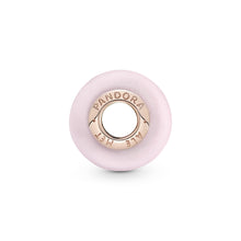 Load image into Gallery viewer, Matte Pink Murano Glass Charm