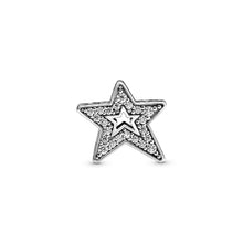 Load image into Gallery viewer, Sparkling Asymmetric Star Charm