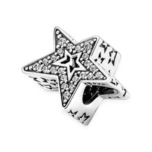 Load image into Gallery viewer, Sparkling Asymmetric Star Charm