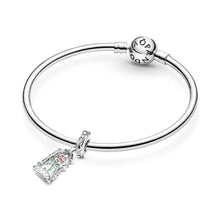 Load image into Gallery viewer, Disney Beauty and the Beast Enchanted Rose Dangle Charm
