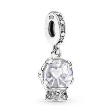 Load image into Gallery viewer, Snow Globe Angel Dangle Charm