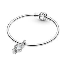 Load image into Gallery viewer, Snow Globe Angel Dangle Charm