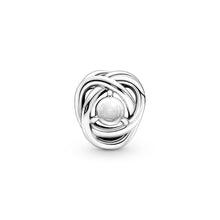 Load image into Gallery viewer, Clear Eternity Circle Charm