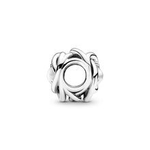 Load image into Gallery viewer, Clear Eternity Circle Charm