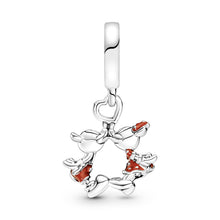 Load image into Gallery viewer, Disney Mickey Mouse & Minnie Mouse Kissing Dangle Charm