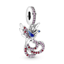 Load image into Gallery viewer, Chinese Mythical Phoenix Dangle Charm
