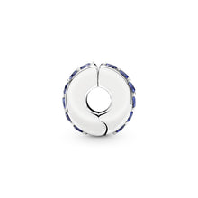 Load image into Gallery viewer, Blue Sparkle Clip Charm