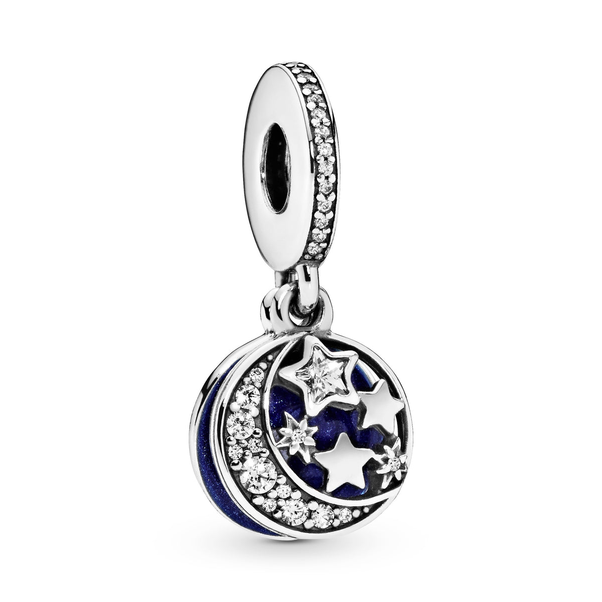 Moon Blue Sky Dangle Charm