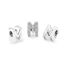 Load image into Gallery viewer, Letter M Alphabet Charm