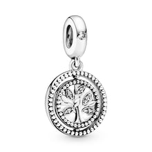 Load image into Gallery viewer, Spinning Family Tree Dangle Charm