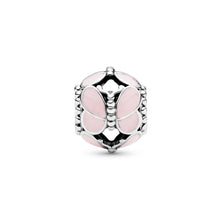 Load image into Gallery viewer, Pink Butterfly Charm