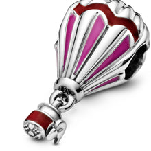 Load image into Gallery viewer, Red Hot Air Balloon Travel Charm