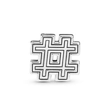 Load image into Gallery viewer, Hashtag Symbol Clip Charm