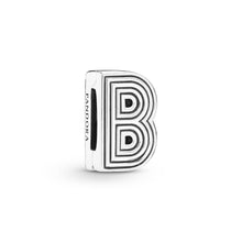 Load image into Gallery viewer, Letter B Clip Charm