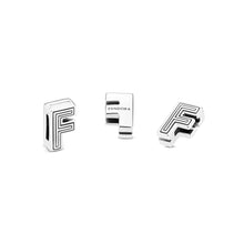 Load image into Gallery viewer, Letter F Clip Charm