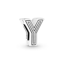 Load image into Gallery viewer, Letter Y Clip Charm