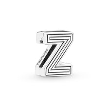 Load image into Gallery viewer, Letter Z Clip Charm