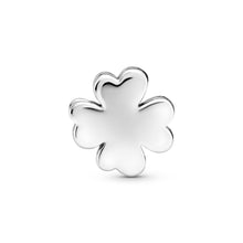 Load image into Gallery viewer, Pavé Four-Leaf Clover Clip Charm