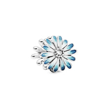 Load image into Gallery viewer, Blue Daisy Flower Charm