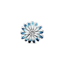 Load image into Gallery viewer, Blue Daisy Flower Charm