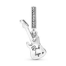 Load image into Gallery viewer, Electric Guitar Dangle Charm