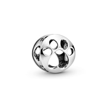 Load image into Gallery viewer, Openwork Paw Print Charm