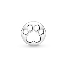 Load image into Gallery viewer, Openwork Paw Print Charm