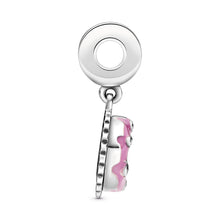 Load image into Gallery viewer, Pink Birthday Cake Dangle Charm