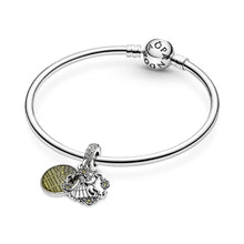 Load image into Gallery viewer, Disney Beauty and the Beast Dancing Dangle Charm
